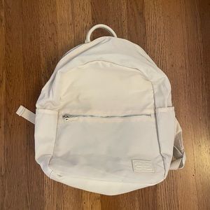 White waterproof backpack